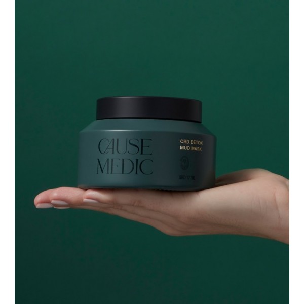 CBD Detox Mud Mask - Causemedic