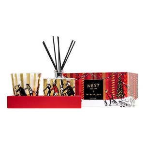 Drawbertson Holiday Classic Candle & Reed Diffuser