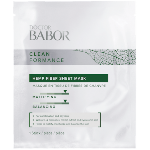 Hemp fiber sheet mask- Doctor Babor Cleanformance
