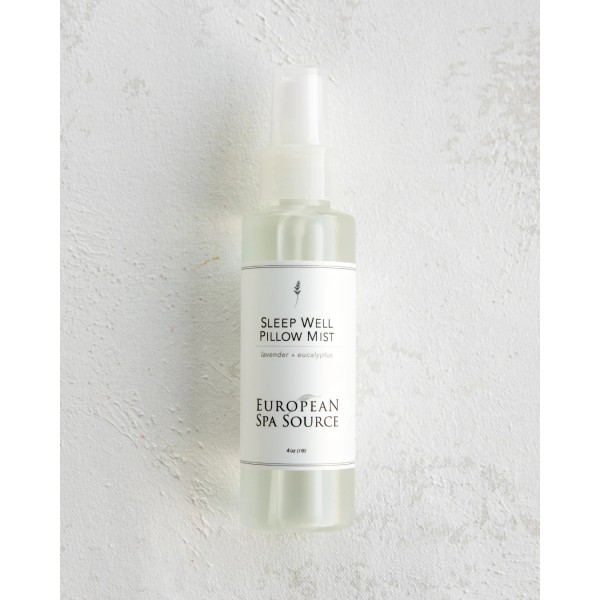 SleepWell Eucalyptus + Lavender Pillow Spray 4oz